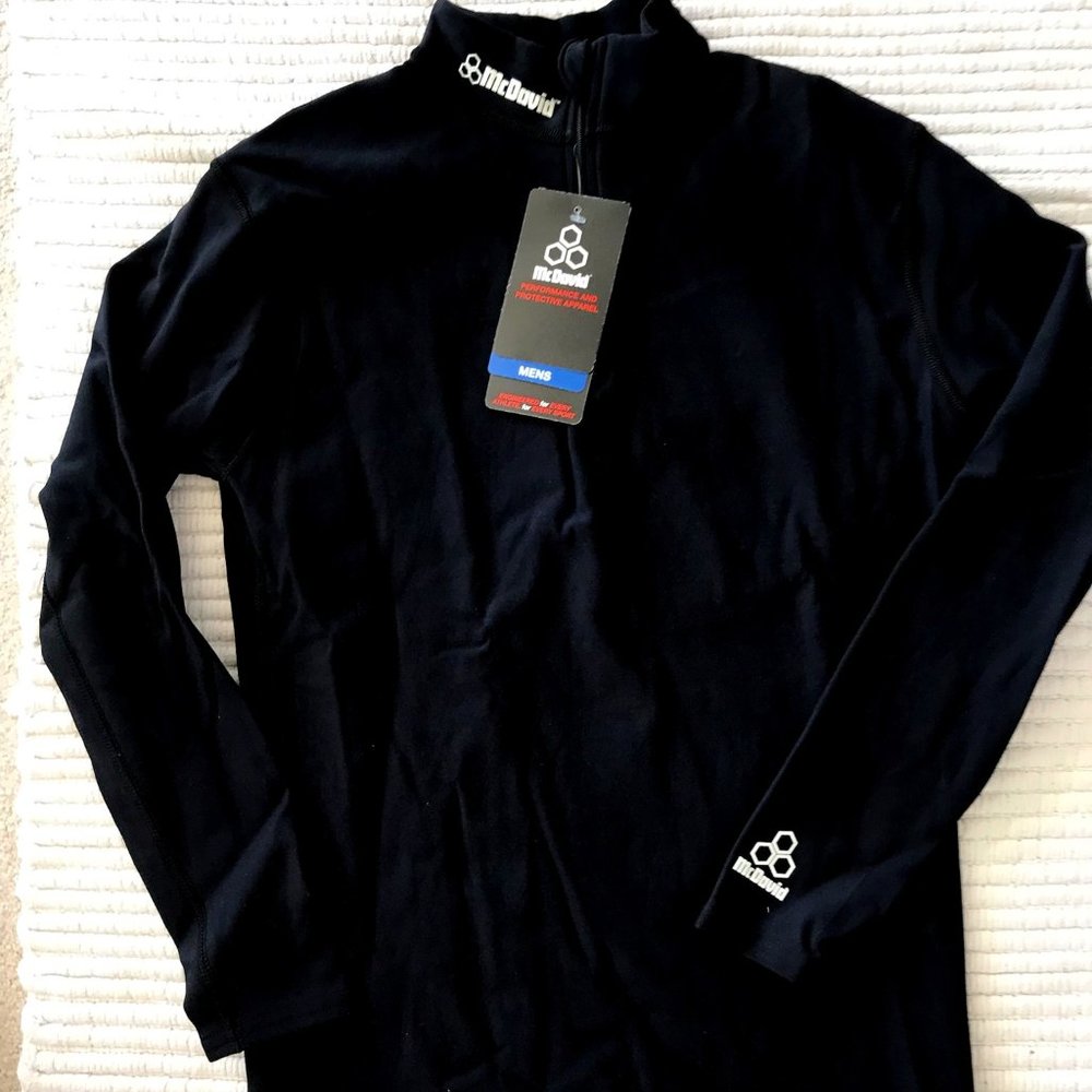 McDavid Men's Black Performance Zip Pullover Size XL *NWT